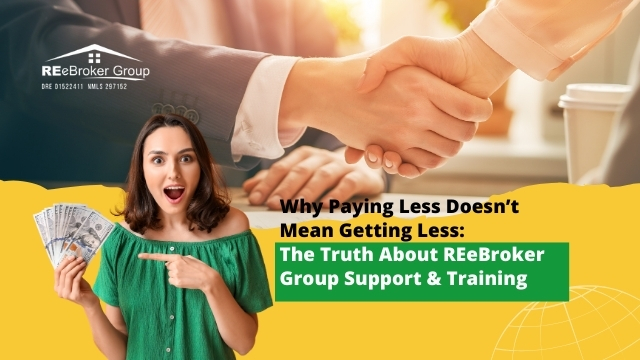 Why Paying Less Doesn’t Mean Getting Less: The Truth About REeBroker Group Support & Training